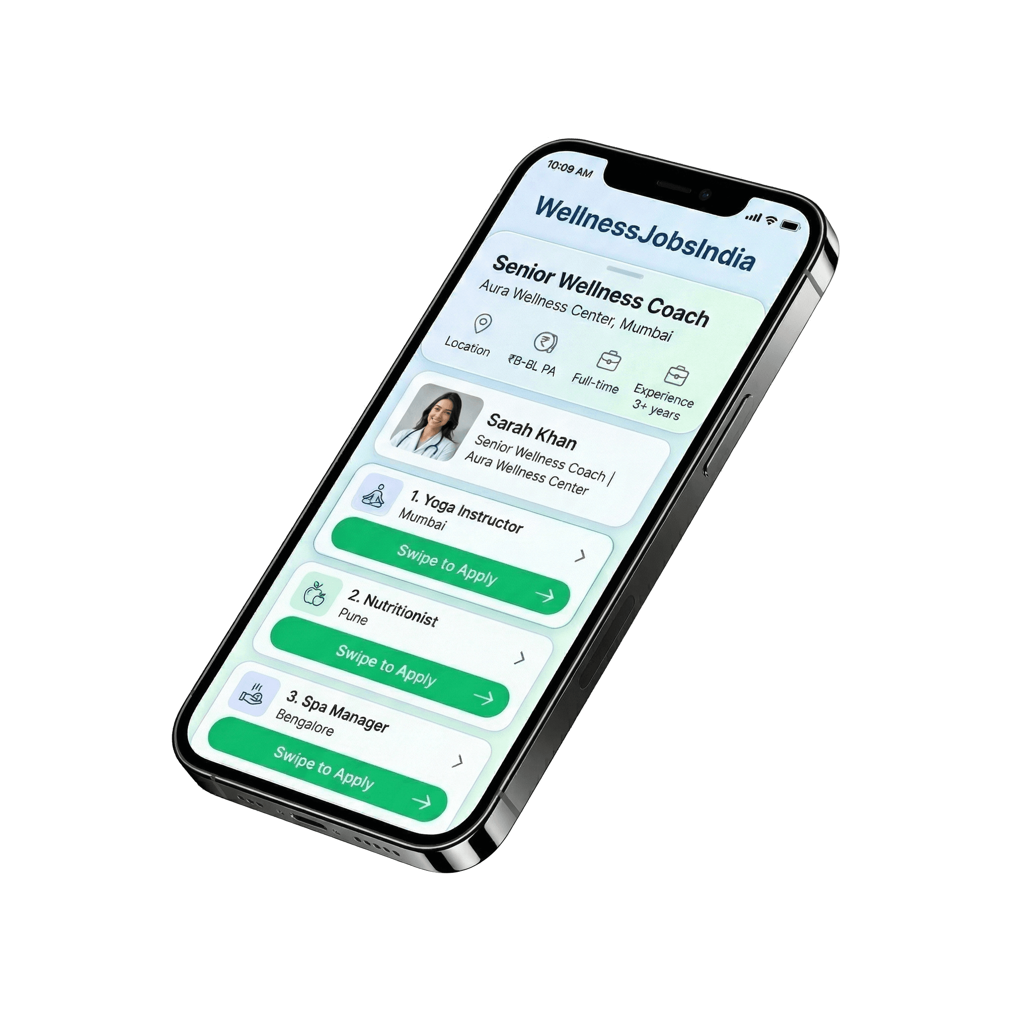 WellnessJobsIndia App